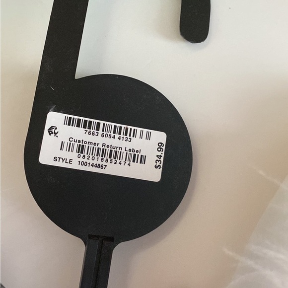 NWT Fluffy white satin slippers size 9/10 - Picture 6 of 7